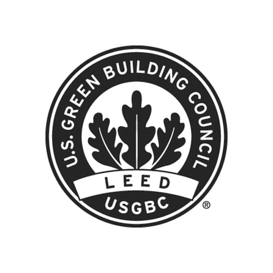 The LEED logo.