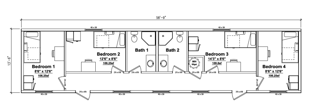 Temporary Modular Student Housing