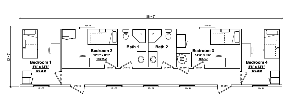 Temporary Modular Student Housing Triumph Modular