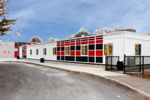 A modular project for the Haley Pilot School in Boston.