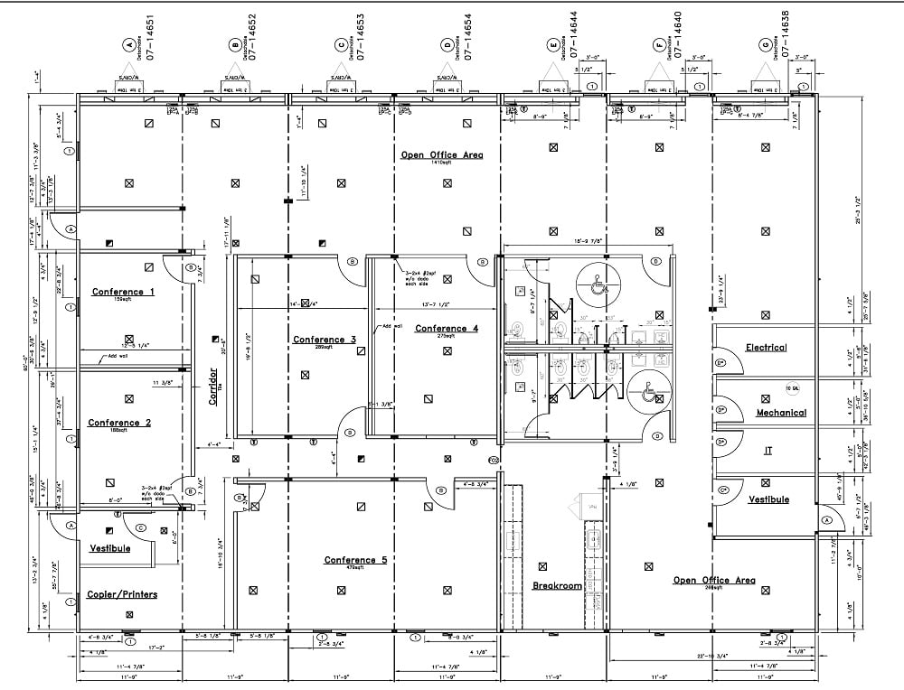 modular offices floor plan