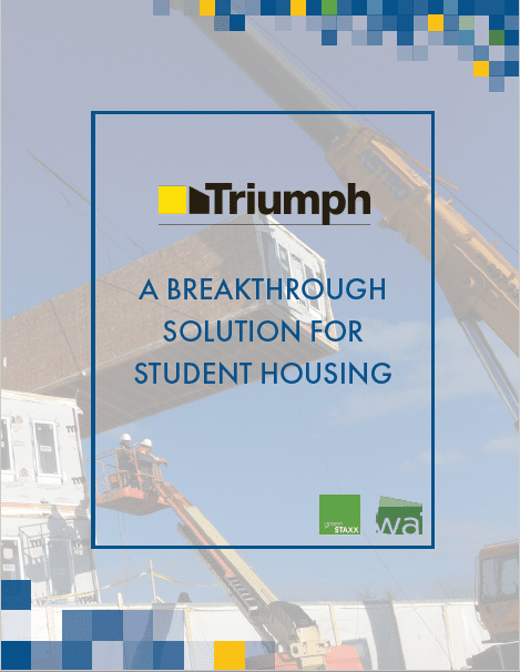Student Housing Brochure Cover