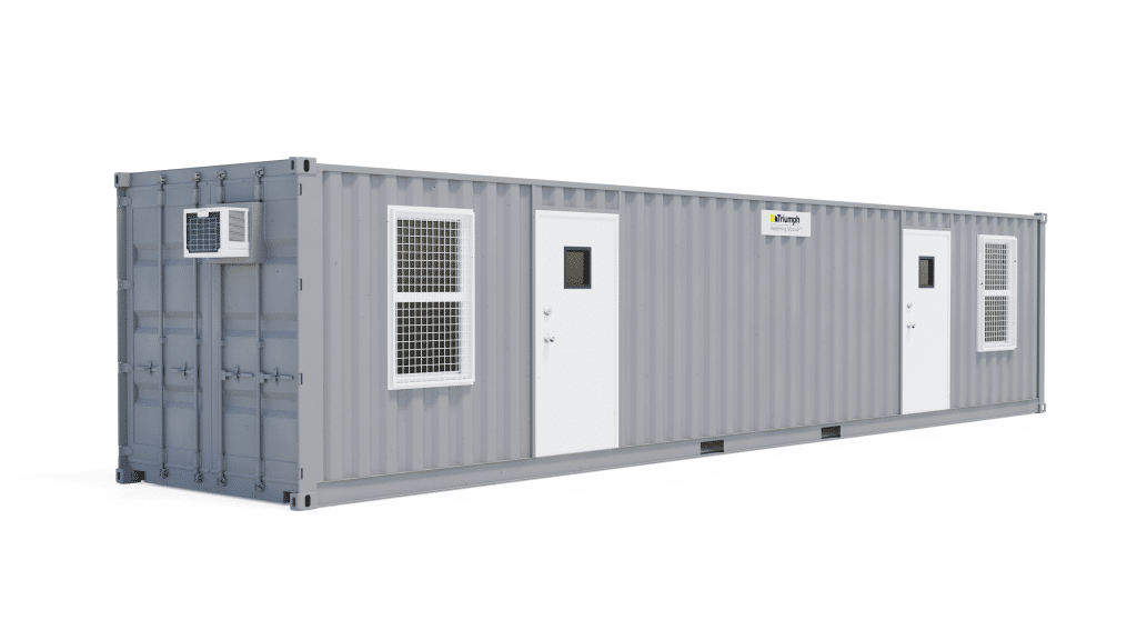 photo of 40' all office container