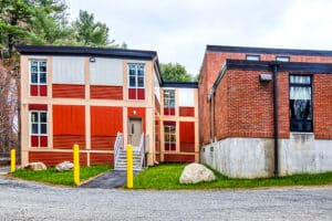 Photo of Elmwood Elementary School Modular Building