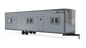 photo of 10x44 mobile office trailer exterior
