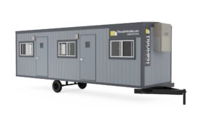 photo of 8x32 mobile office trailer