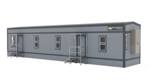 photo of 12x64 mobile office trailer