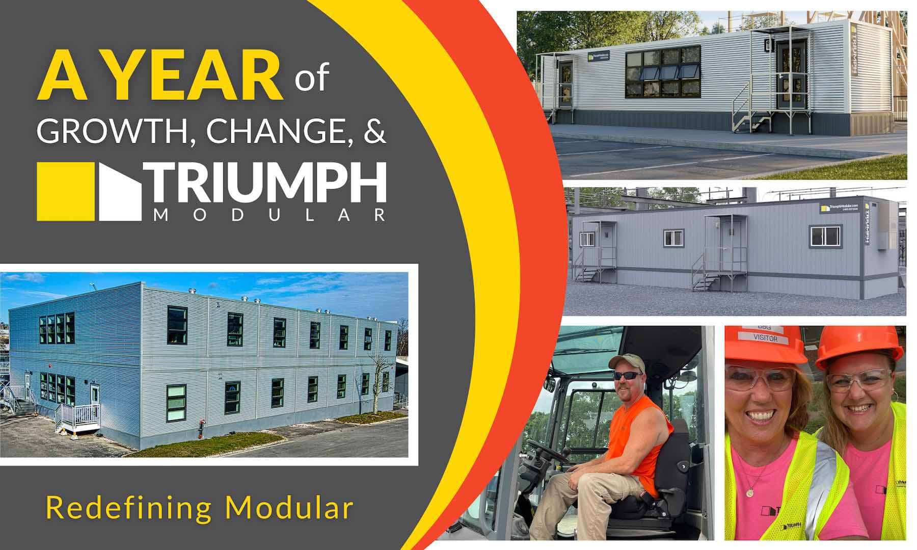 Triumph Modular and Tecnofast one year anniversary