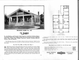 sears and roebuck modular kit house