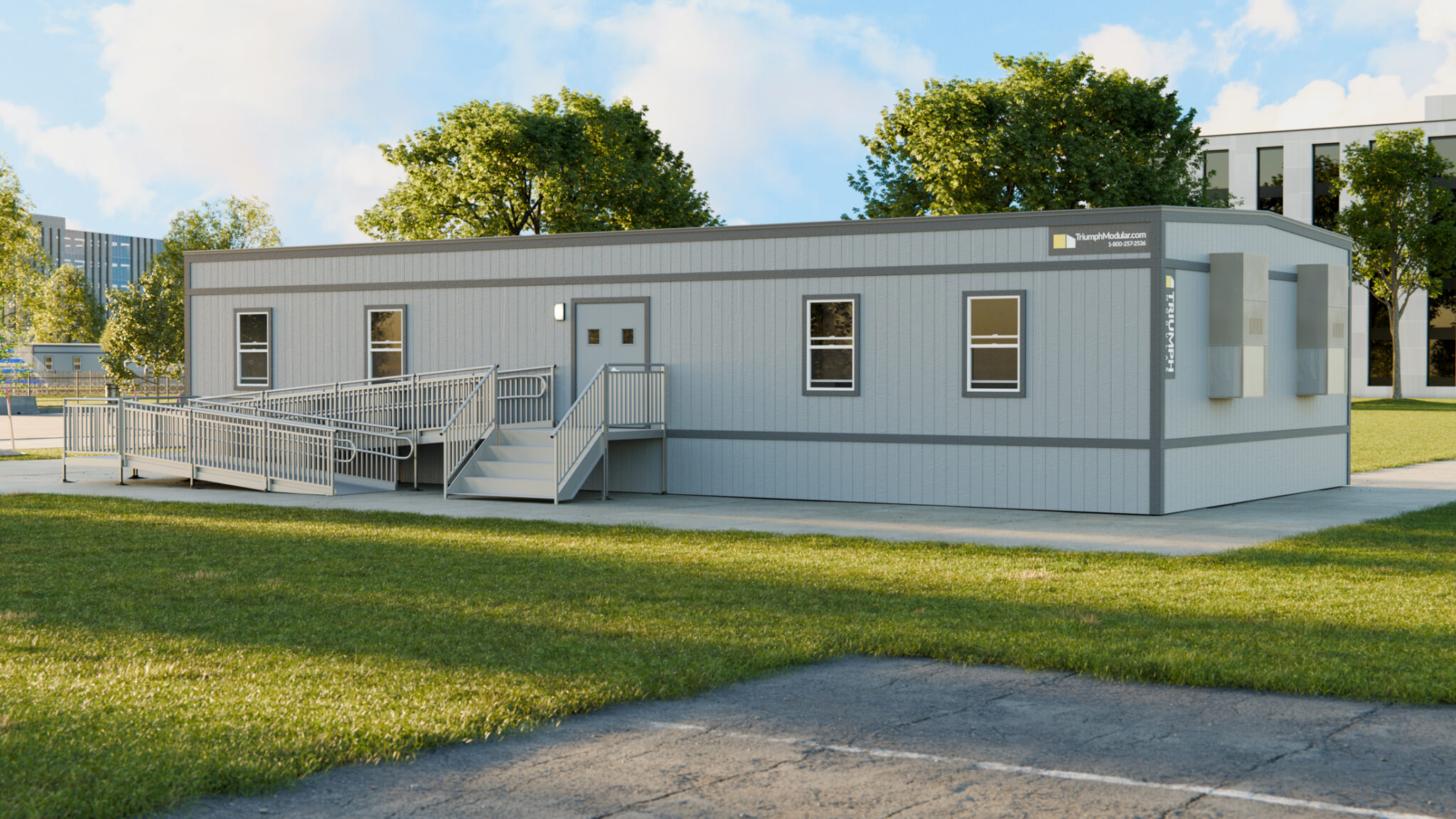 Temporary Modular Buildings for Rent or Lease | Triumph Modular