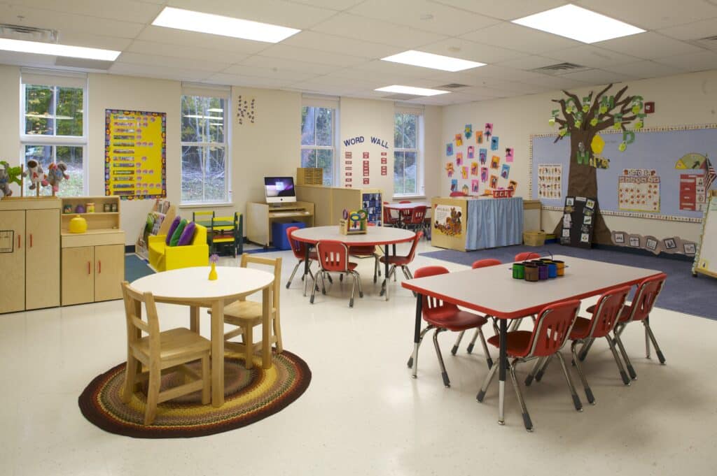 modular daycare classroom