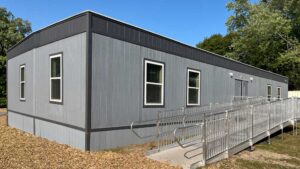 Carpenter Elementary School Modular double-wide classroom