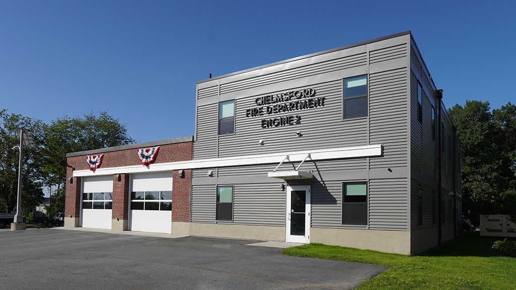 modular fire department building exterior