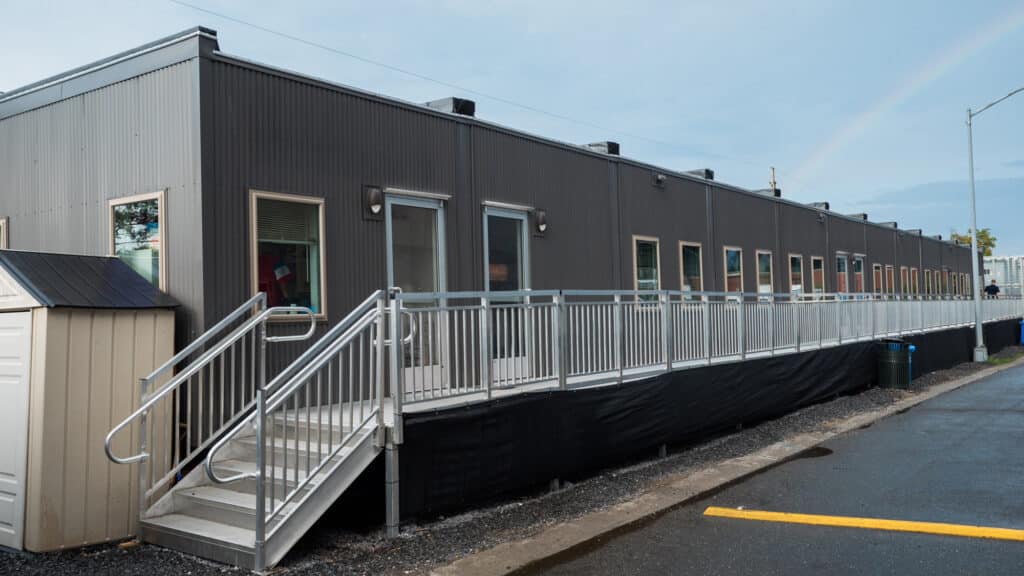 construction site housing