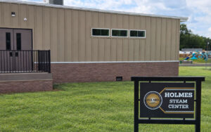 modular classroom for holmes elementary school in Ypsilanti, Michigan